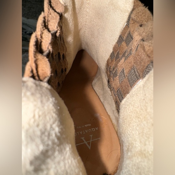Aquatalia Taupe Frankie Ankle Boot 8.5 - Picture 11 of 11